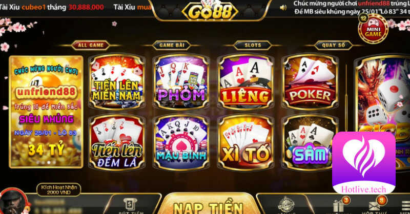 Go88 - cổng game Poker đổi thưởng an toàn